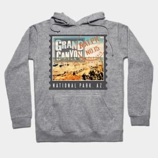 Grand Canyon National Park Stamp Hoodie